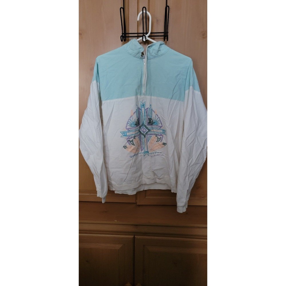 Arizona 1/4 zip vintage windbreaker jacket